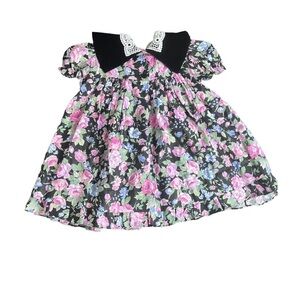 Vintage Cottagecore Floral Dress